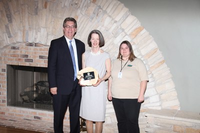 IMG_2976.JPG Jane Morse receives the Volunteer of the Year Award at the 2014 Arbor Day Ceremony.