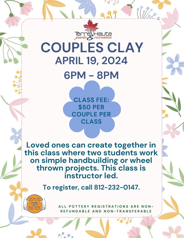 COUPLES POTTERY CLASS