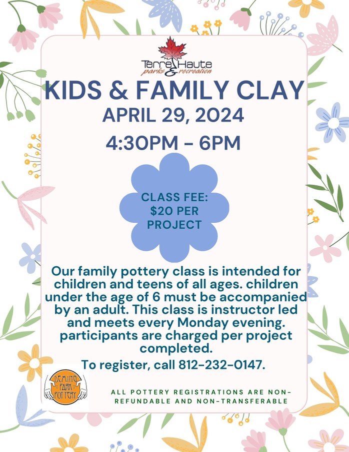 KIDS & FAMILY POTTERY CLASS KIDS & FAMILY POTTERY CLASS