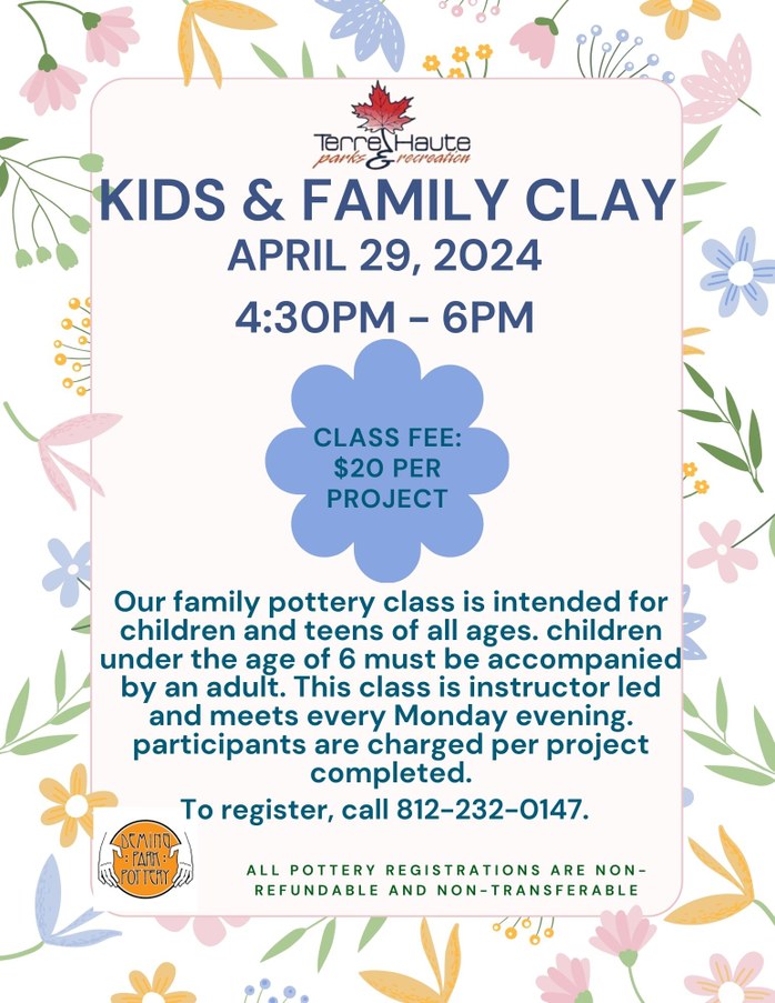 KIDS & FAMILY POTTERY CLASS