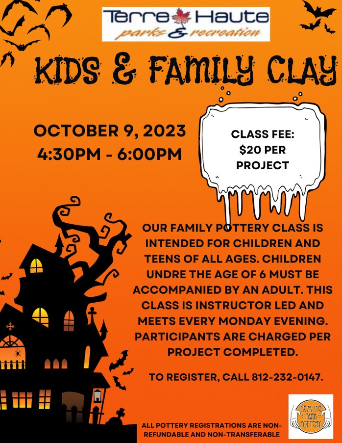KIDS & FAMILY POTTERY CLASS KIDS & FAMILY POTTERY CLASS