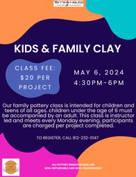 KIDS & FAMILY POTTERY CLASS