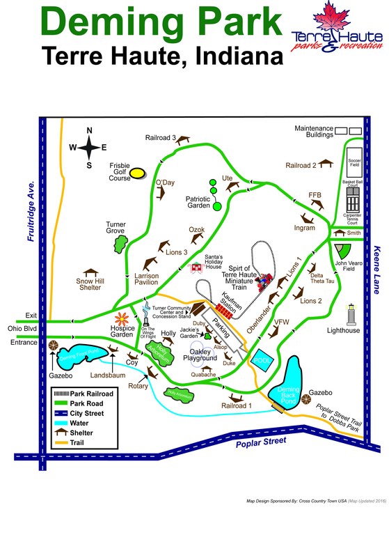 Deming Park Map