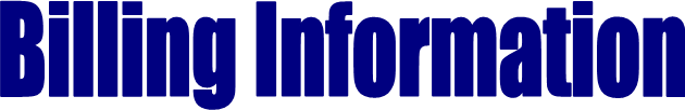 Information about Sewage Billing